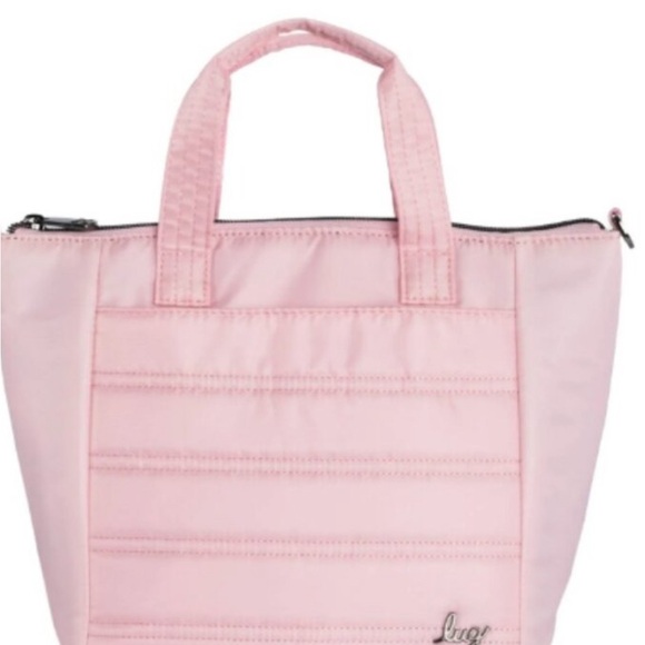 NWT !! Lug Gobble Insulated Tote Bubble Pink - Picture 2 of 9